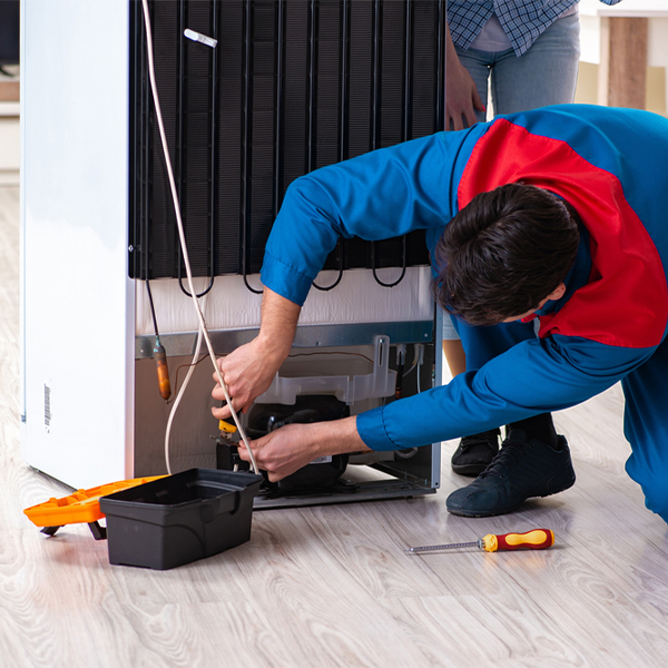 how much do you charge for refrigerator repair services in Etoile KY